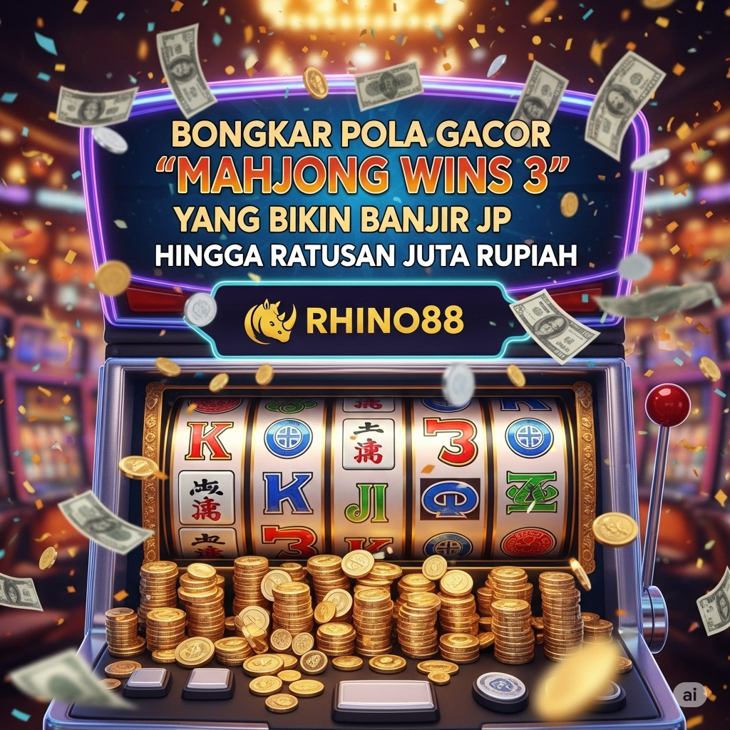 Bongkar Pola Gacor Mahjong Wins 3 di RHINO88 yang Bikin Banjir JP Hingga Ratusan Juta Rupiah
